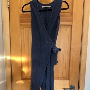 Faded blue casual jumper, xxs, petite, shades of grey by Micah cohen